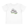 Hand-Drawn Mama and Baby Sheep Toddler Tee | Cute Lambs, Pastel Farm Animals