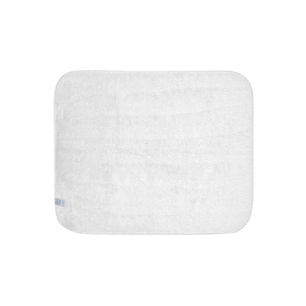 Hand-Drawn Retro Rainbow and Clouds Smiling Pattern Sherpa Blanket | Cute Rainbow Repeat Throw