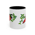 Hand-Drawn Cute Chili Pepper Vine Coffee Mug | Hot Veggie Accent Mug