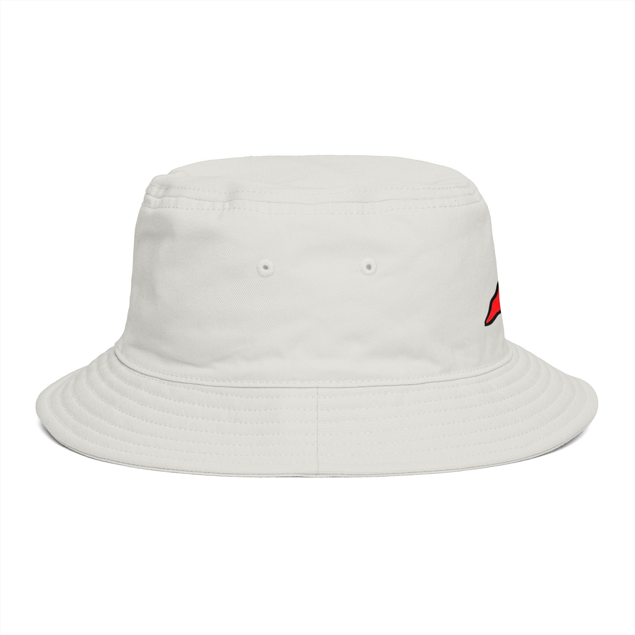 Hand-Drawn Cute Chili Pepper Motif Bucket Hat | Sassy and Spicy Vegetable Design