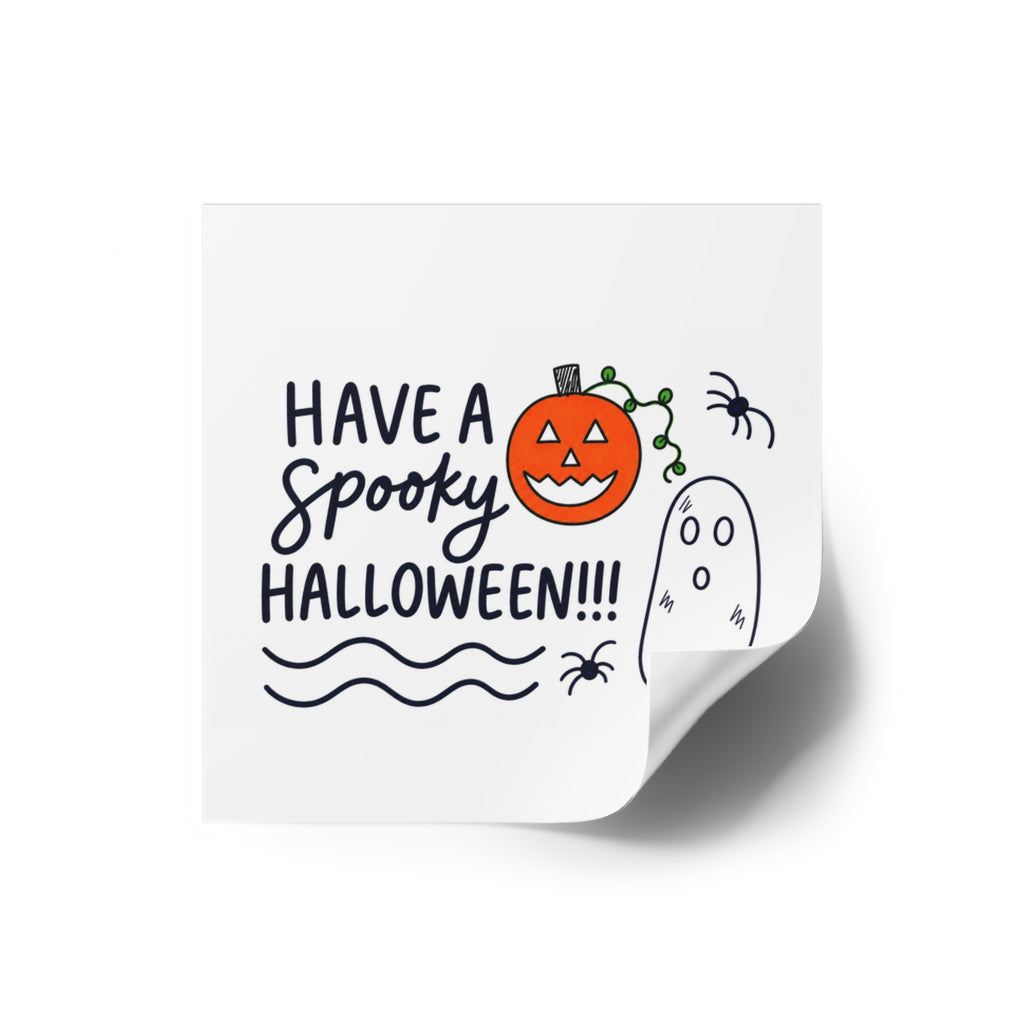 Whimsical Halloween Sticker, Cute Hand Drawn Spooky Decal, Cozy Halloween Vinyl Sticker, Cute Fall Sticker