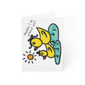 Cute Duck Love Card, Waddle I Do Without You Card, Hand Drawn Anniversary Card, Whimsical Romantic Greeting Card