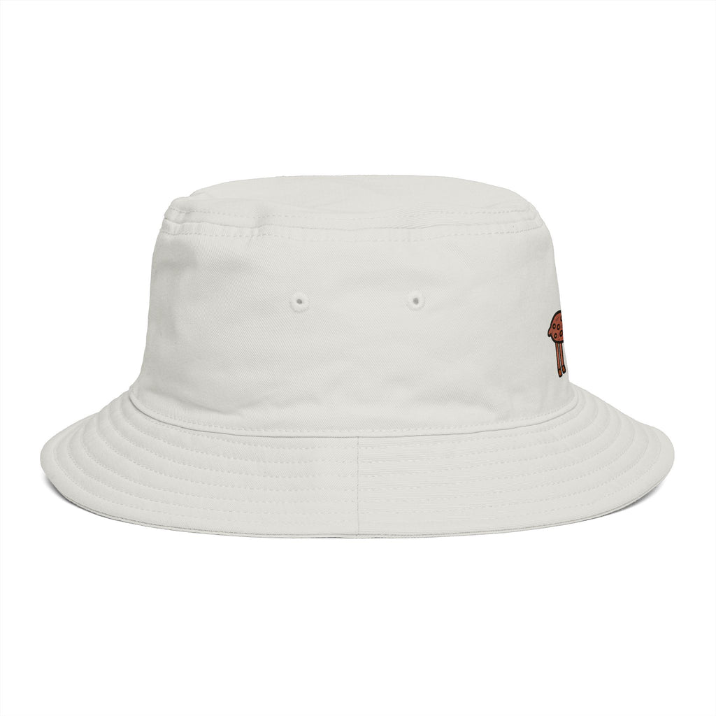 Hand-Drawn Cute Cartoon Moose Bucket Hat | Hand-Drawn Woodland Animal Design