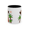 Hand-Drawn Peeking Giraffe Safari Mug | Accent Coffee Mug 11oz 15oz