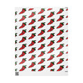 Hand-Drawn Smiling, Cute Chili Pepper Wrapping Paper | Whimsical Pepper Food Pattern