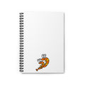 Hand-Drawn Cartoon Shrimp Spiral Notebook | Ruled Lined Journal