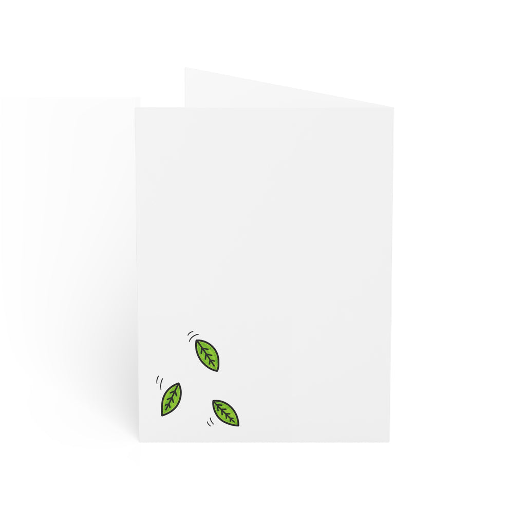 Hand-Drawn Tiny But Mighty Ant illustration Greeting Cards | Folded Note Cards, Plant Theme