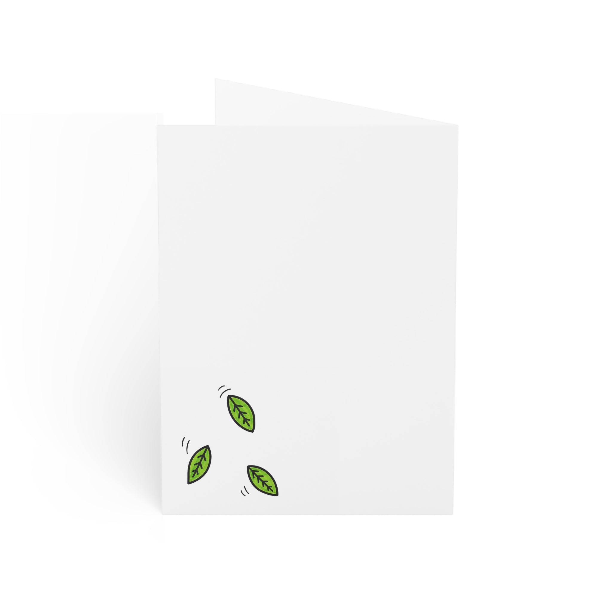 Hand-Drawn Tiny But Mighty Ant illustration Greeting Cards | Folded Note Cards, Plant Theme