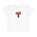 Hand-Drawn Cute Pink Mailbox toddler tee | Kids Mailbox Shirt, Postal Theme