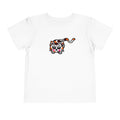Hand-Drawn Cute Calico Kitten Toddler Tee | Playful Cat Illustration
