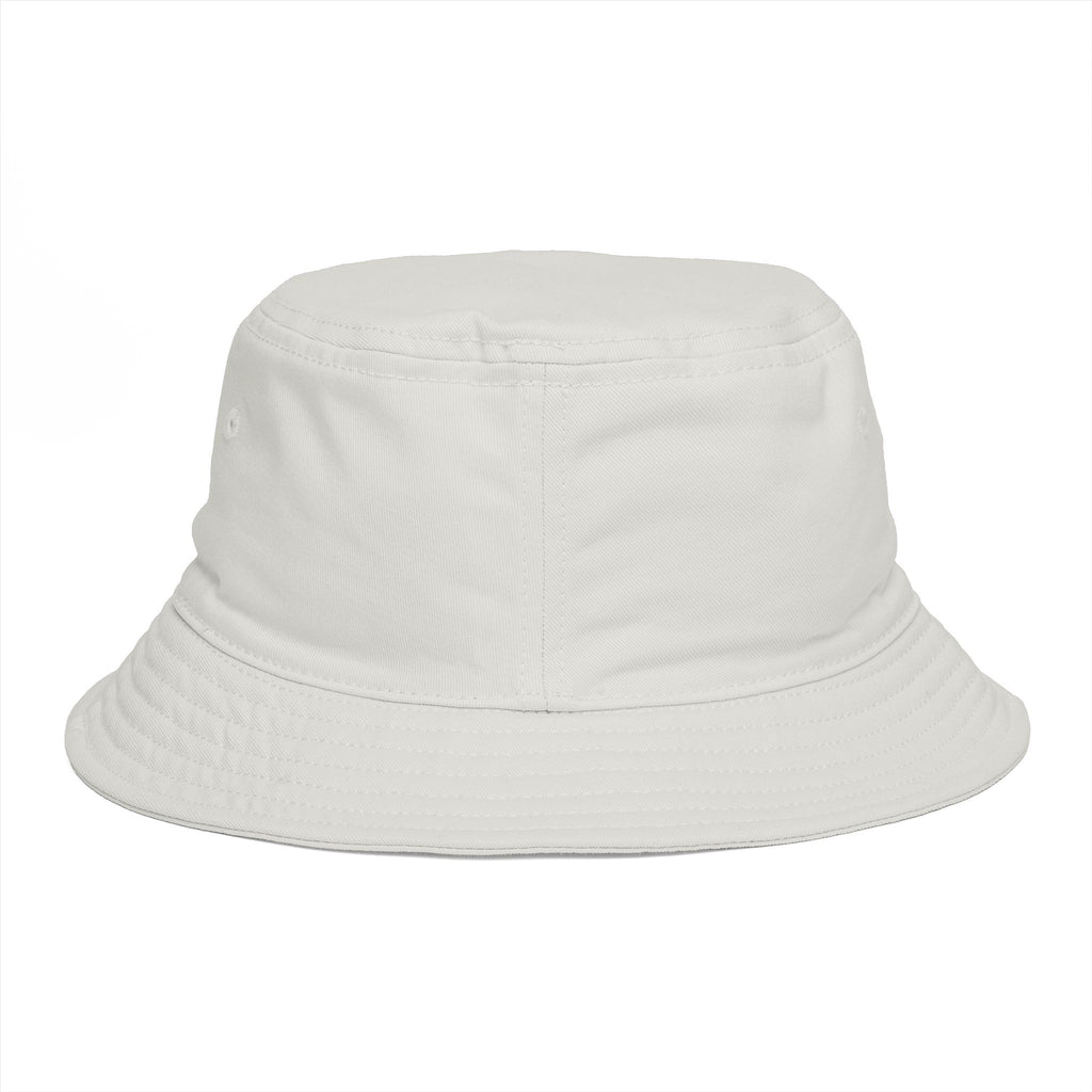 Hand-Drawn Happy Fruit Trio Bucket Hat | Watermelon Apple Banana