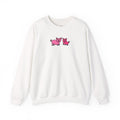 Hand-Drawn Pink Pig Family sweatshirt | Cute Farm Animal Crewneck