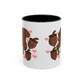 Hand-Drawn Cute Squirrel with Acorns Mug | Accent Coffee Mug