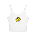 Hand-Drawn Cute Duckling Duo Illustration Tank Top | Small Yellow Ducks Graphic