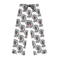 Hand-Drawn Puppy Pattern Pajama Pants | Cute Dog All-Over Print