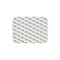 Hand-Drawn Two Lambs Sherpa Blanket | Cute Nursery Animal Throw