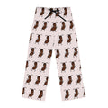 Hand-Drawn Dancing Ant Pajama Pants | Insect Pattern Sleepwear