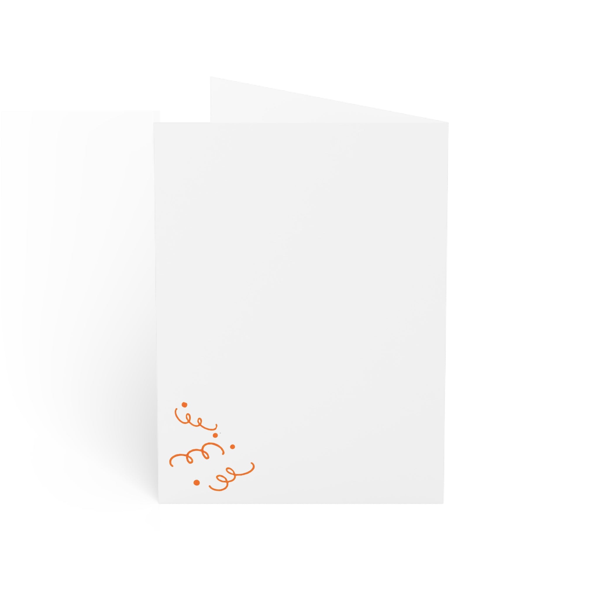 Hand-Drawn Youre Knot Alone Pretzel Illustration Greeting Card | Blank Inside