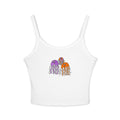 Hand-Drawn Purple and Orange Jellyfish Tank Top | Cute Ocean Inspired Design