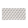 Hand-Drawn Cute Penguin Pattern Beach Towel | Repeating Penguin Design, Coastal Beach Accessory