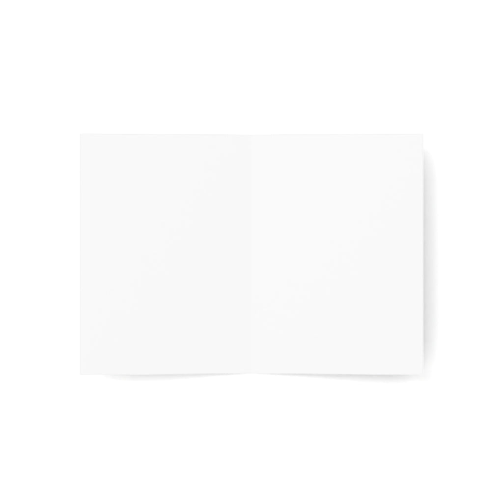 Cute Whale Greeting Card, Hand Drawn Coastal Card, Whimsical Ocean Whale Card, Beach Lover Gift Card