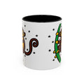 Hand-Drawn Playful Monkey on Vine Coffee Mug | Accent Mug 11oz 15oz