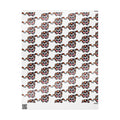Hand-Drawn Calico Cat Pattern Wrapping Paper | Cute Animal Gift Wrap