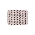 Hand-Drawn Ant Pattern Sherpa Blanket | Repeating Insect Design, Cozy Throw