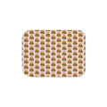 Hand-Drawn Cheeseburger Pattern Sherpa Blanket | Repeating Cute Burger Print