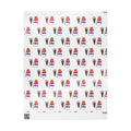 Hand-Drawn Colorful Birthday Party Wrapping Paper | Birthday Gift Wrap, Cute Cake, Ice Cream Pattern