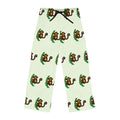 Hand-Drawn Cartoon Monkey Pattern Pajama Pants | All-Over Print