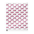 Hand-Drawn Pink Pig Pattern Wrapping Paper | Cute Farm Animal Gift Wrap